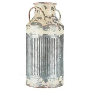 Rustic Metal Milk Can